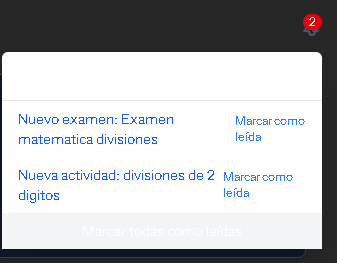 Notificaciones Estudiante